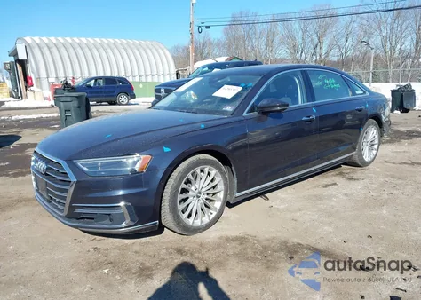 2019 Audi A8 L 55 from USA, damaged, VIN WAU8DAF89KN009132
